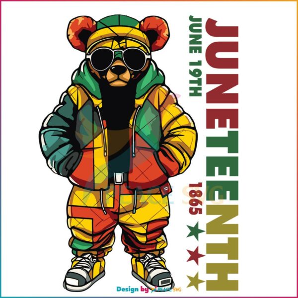 juneteenth-black-hip-hop-teddy-bear-african-american-svg