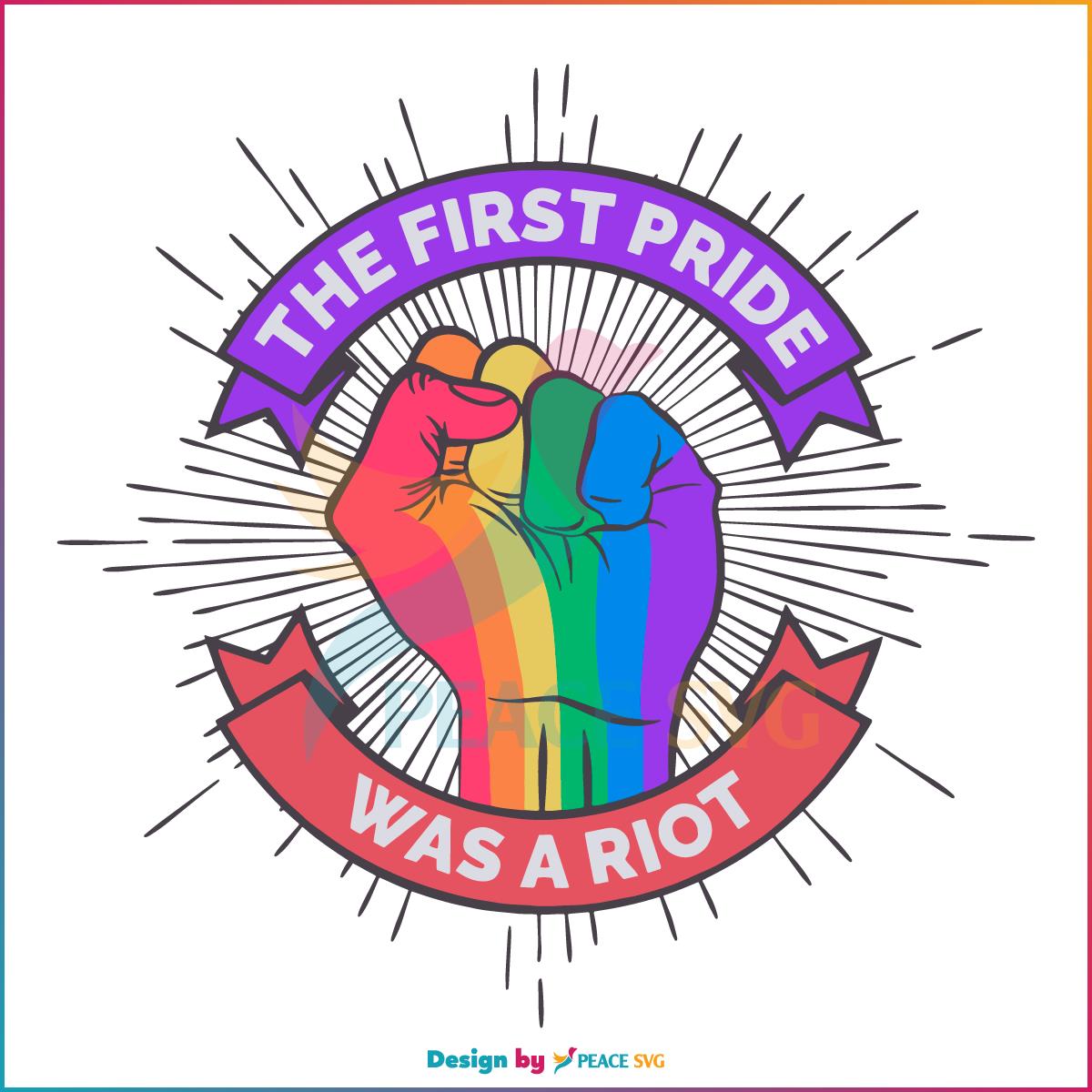 the-first-pride-was-a-riot-celebrating-stonewall-svg-cutting-file