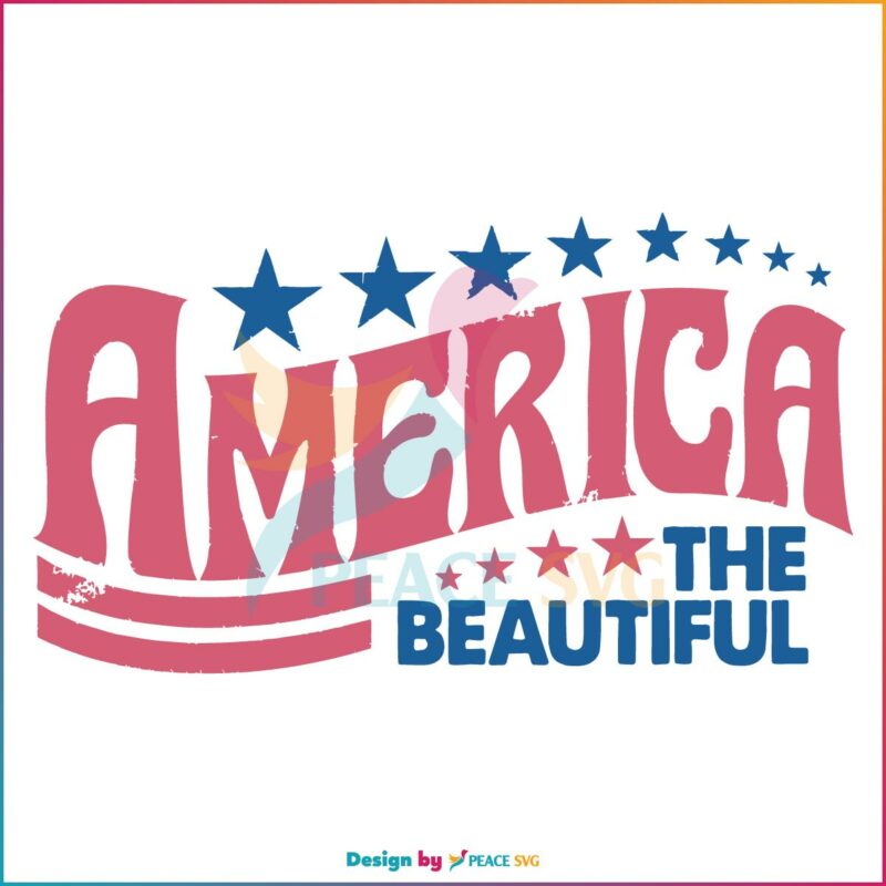 america-the-beautiful-retro-america-svg-graphic-design-files