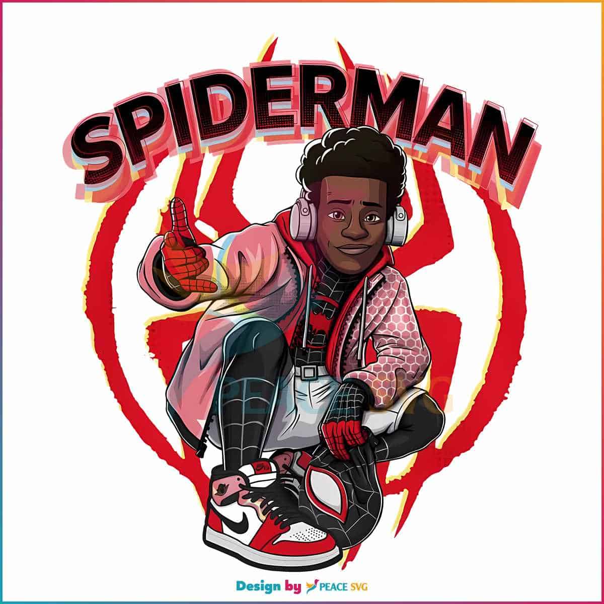 spiderman-across-the-spider-verse-miles-morales-png-silhouette-files