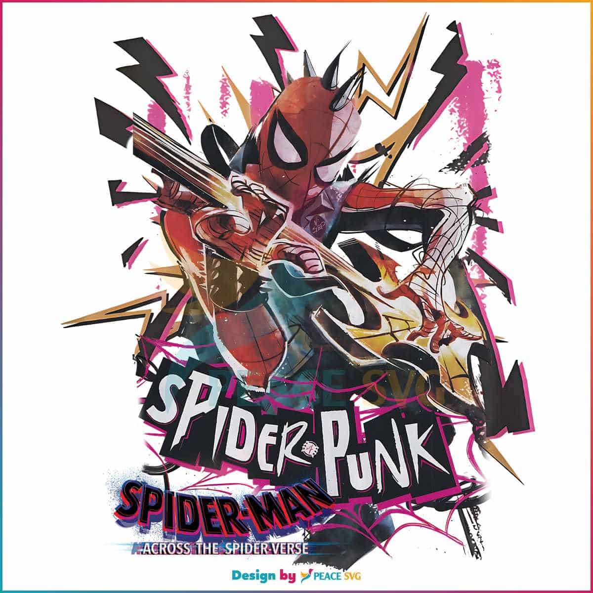 the-amazing-spider-punk-spiderman-comic-png-sublimation-file