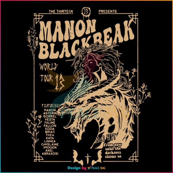 manon-blackbeak-throne-of-glass-svg-graphic-design-files
