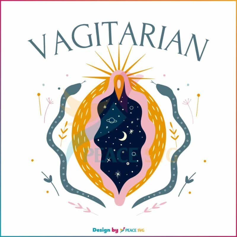 Vagitarian Funny Pride Month Lesbian Lover SVG » PeaceSVG