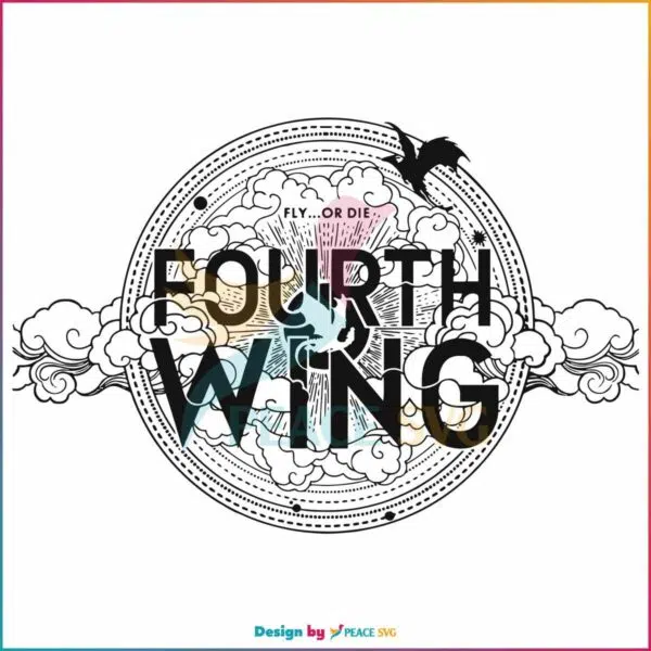 fourth-wing-rebecca-yoros-best-svg-cutting-digital-files