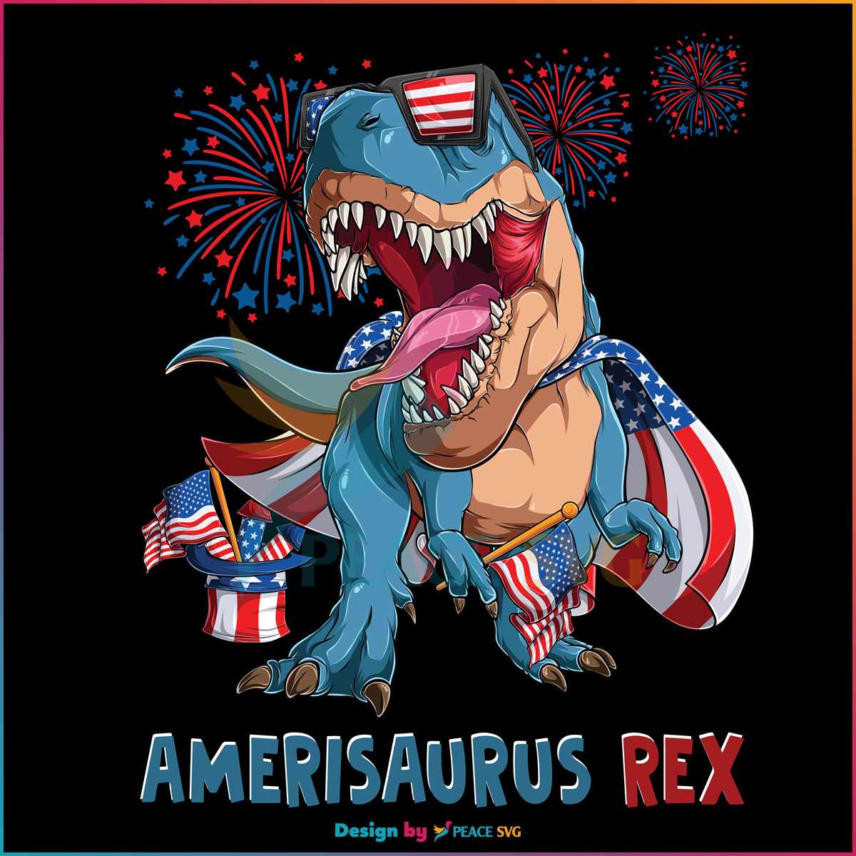 amerisaurus-rex-4th-of-july-dinosaur-svg-graphic-design-files