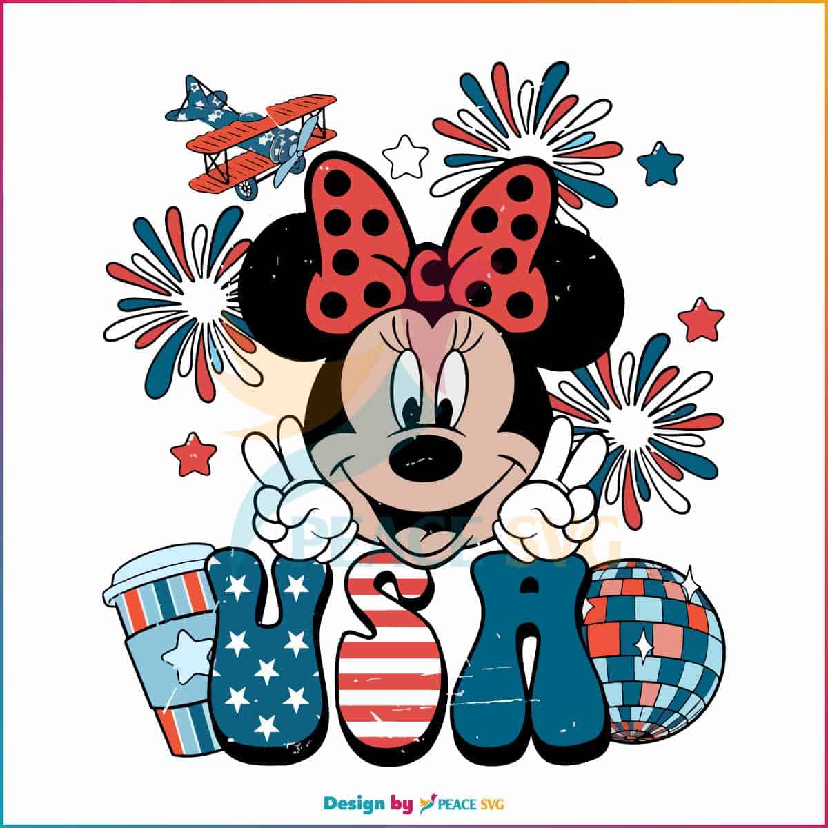 Minnie Mouse 4th of July SVG: Celebrate Independence Day with a Beloved Icon