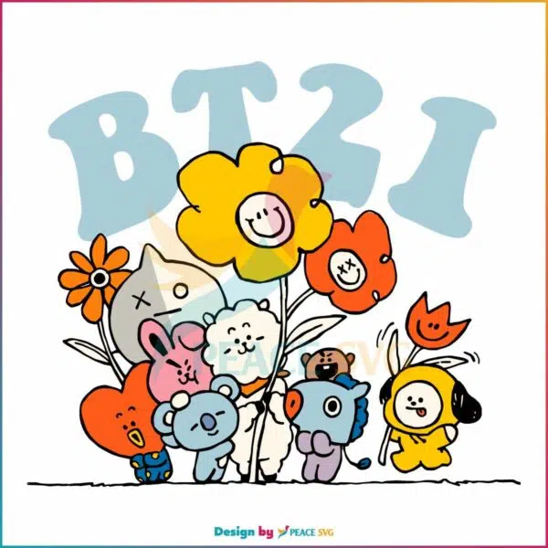 vintage-bts-bt21-flower-kpop-band-svg-graphic-design-files