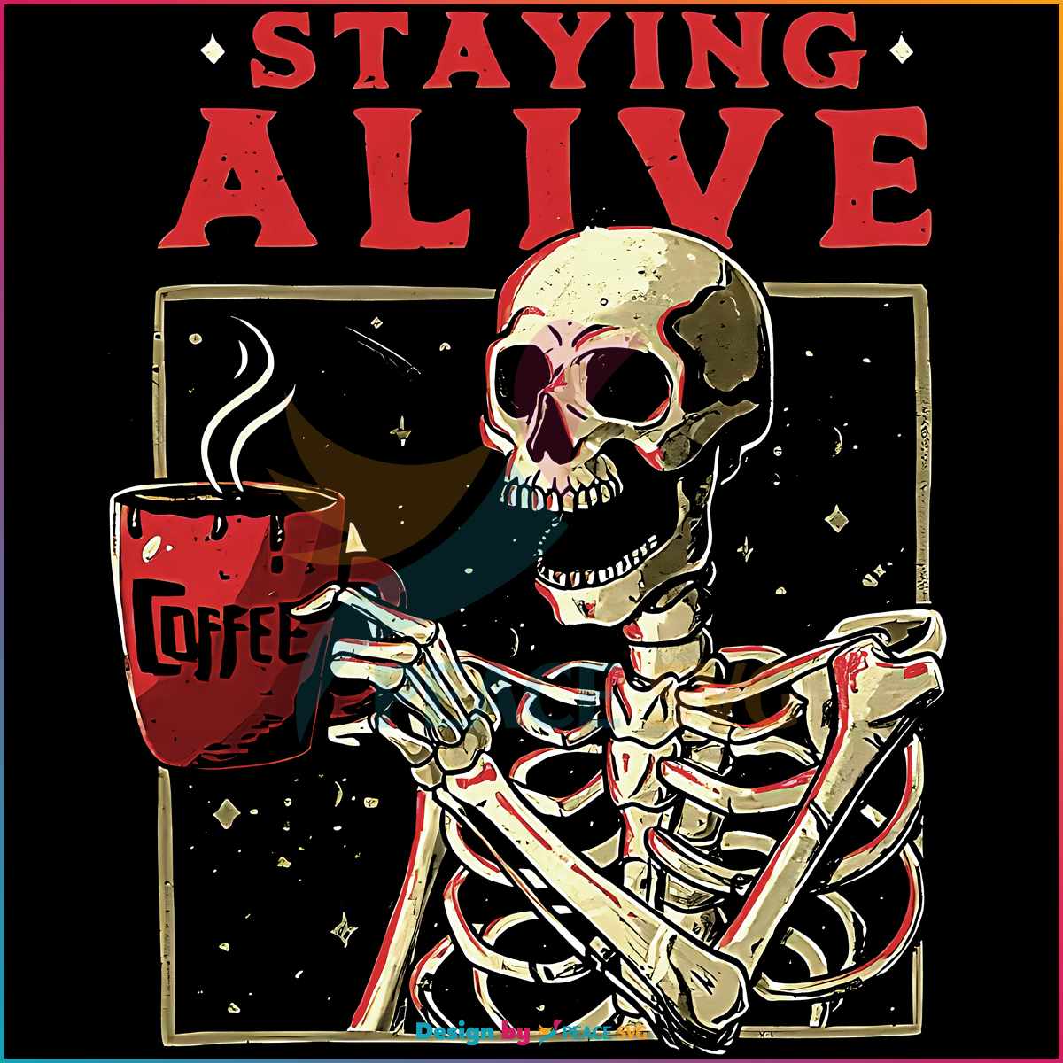 skeleton-staying-alive-trendy-coffee-svg-graphic-design-file