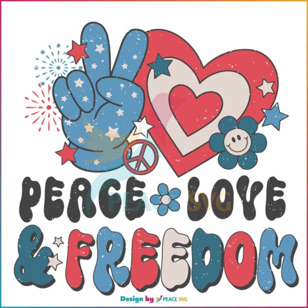 peace-love-freedom-american-flag-svg-graphic-design-file