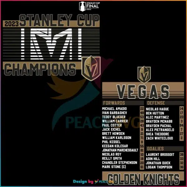 vegas-golden-knights-stanley-cup-champions-roster-svg-file