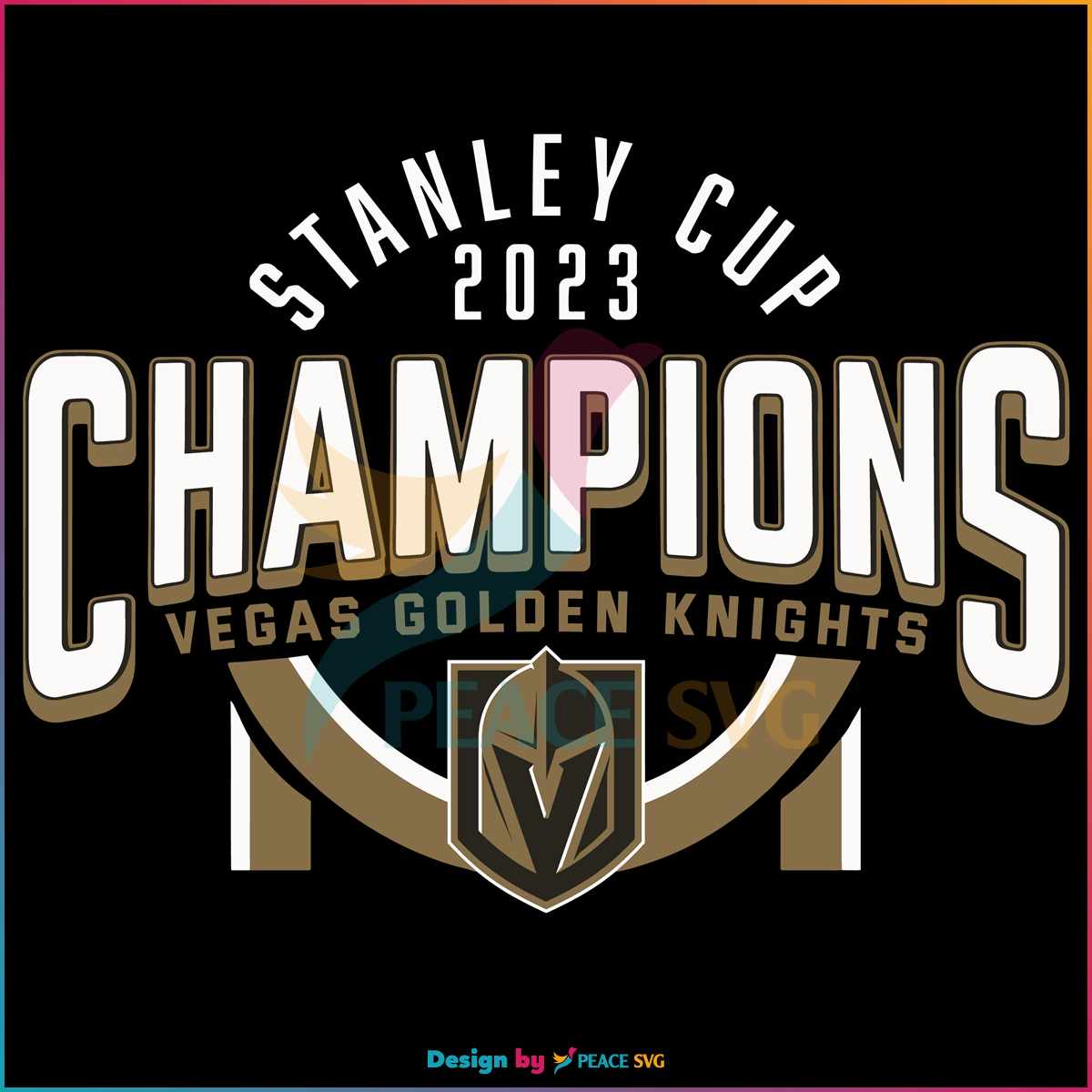 Golden Knights Stanley Cup Champions 2023 SVG Cricut File » PeaceSVG