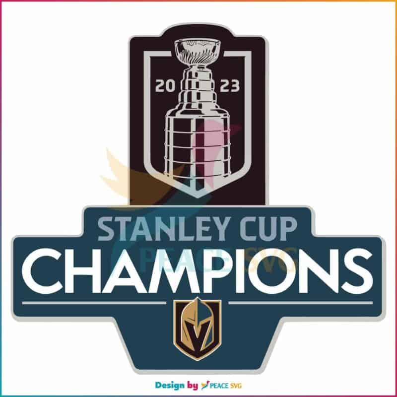 Golden Knights WinCraft 2023 Stanley Cup Champions PNG » PeaceSVG