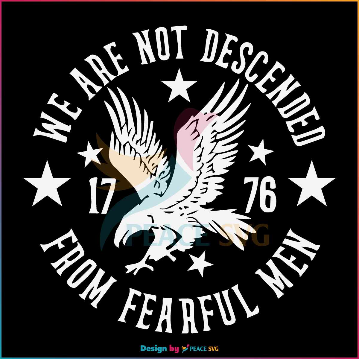 we-are-not-descended-from-fearful-men-svg-digital-cricut-file