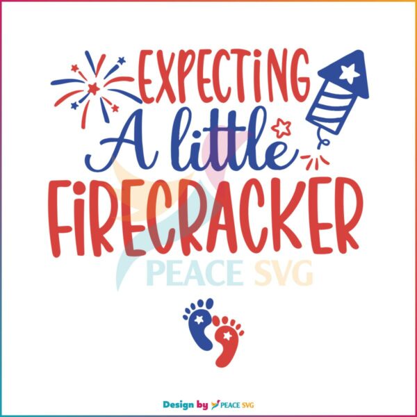 expecting-a-little-firecracker-svg-4th-of-july-svg-cutting-file