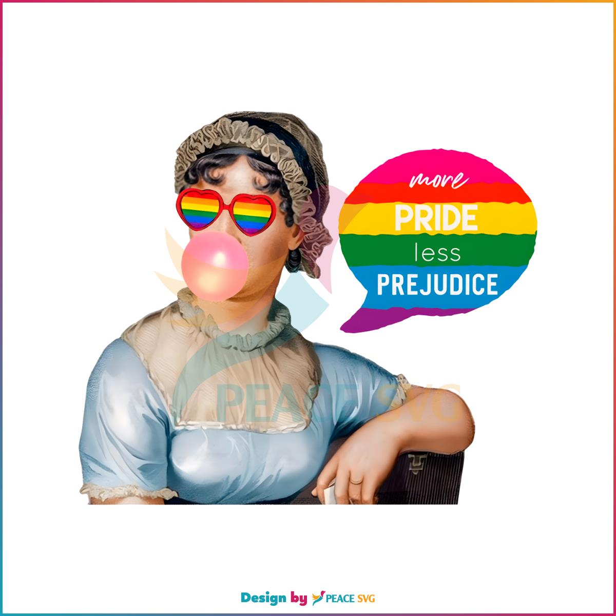 Free More Pride Less Prejudice Be You Pride PNG Silhouette File