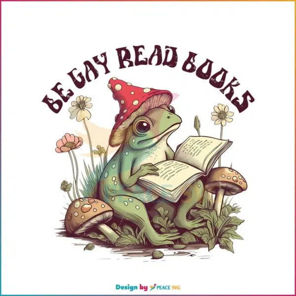 be-gay-read-books-funny-frog-reading-books-png-silhouette-file