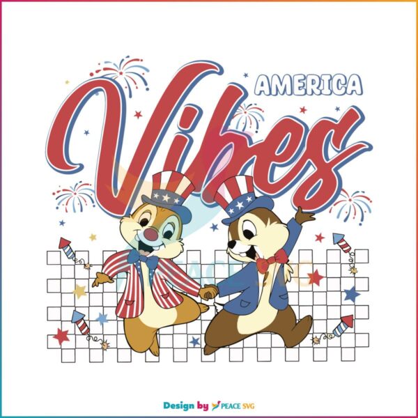retro-chip-and-dale-4th-of-july-american-vibes-svg-cricut-file