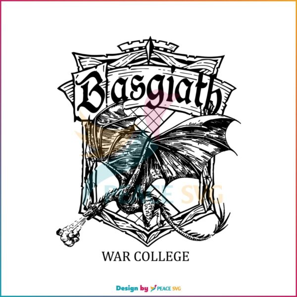 retro-basgiath-war-college-svg-fourth-wing-xaden-svg-file