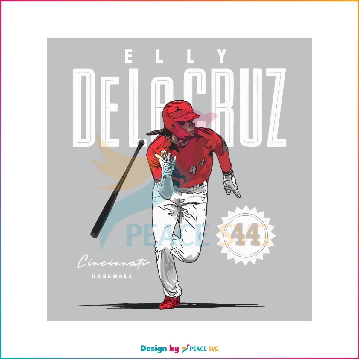 Elly De La Cruz Cincinnati Baseball Lover SVG Digital File » PeaceSVG