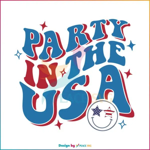 party-in-the-usa-retro-4th-of-july-svg-digital-cricut-file