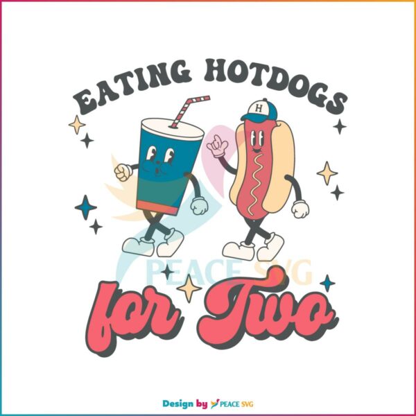 eating-hotdogs-for-two-pregnancy-announcement-svg-file