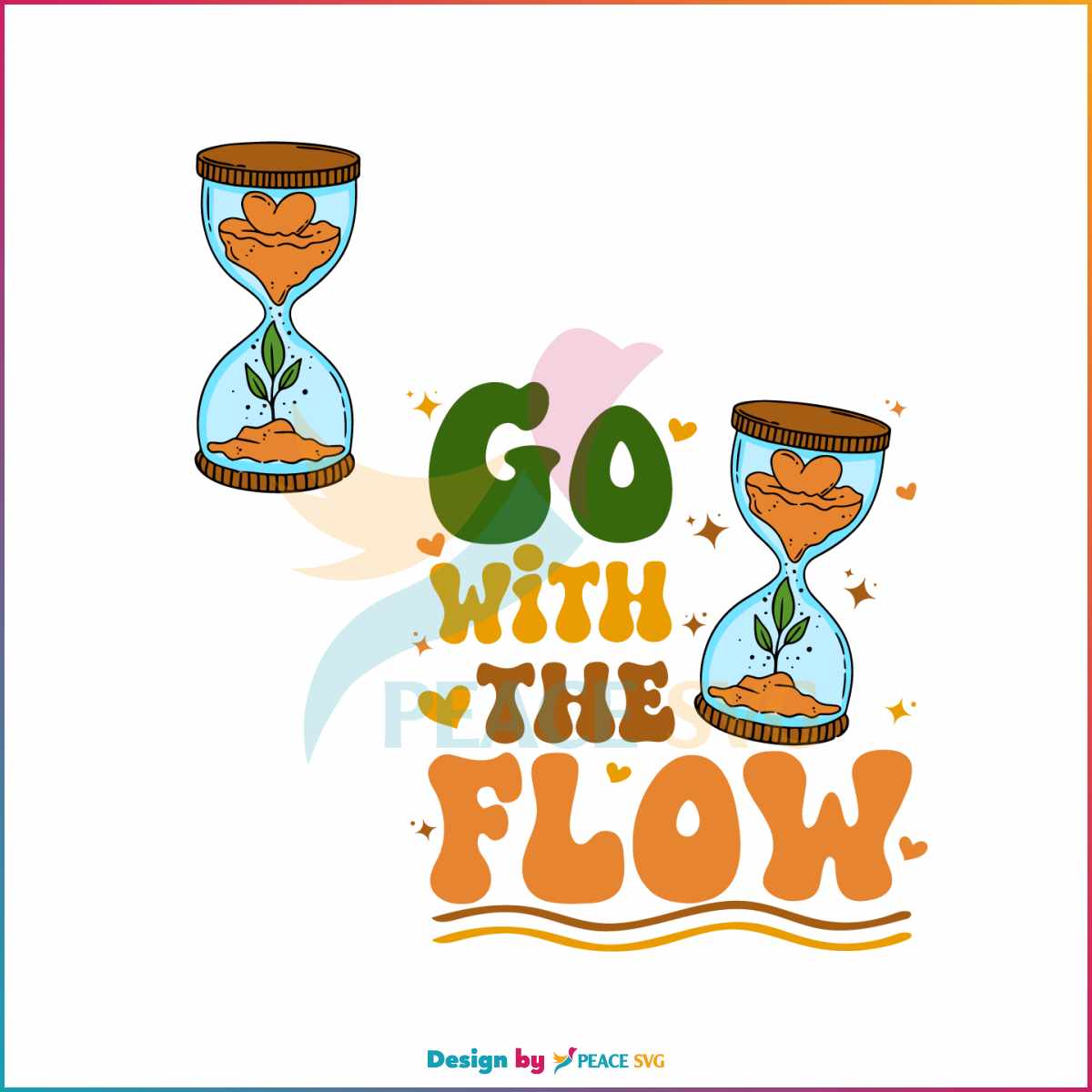 go-with-the-flow-nurse-mental-health-svg-digital-cricut-file