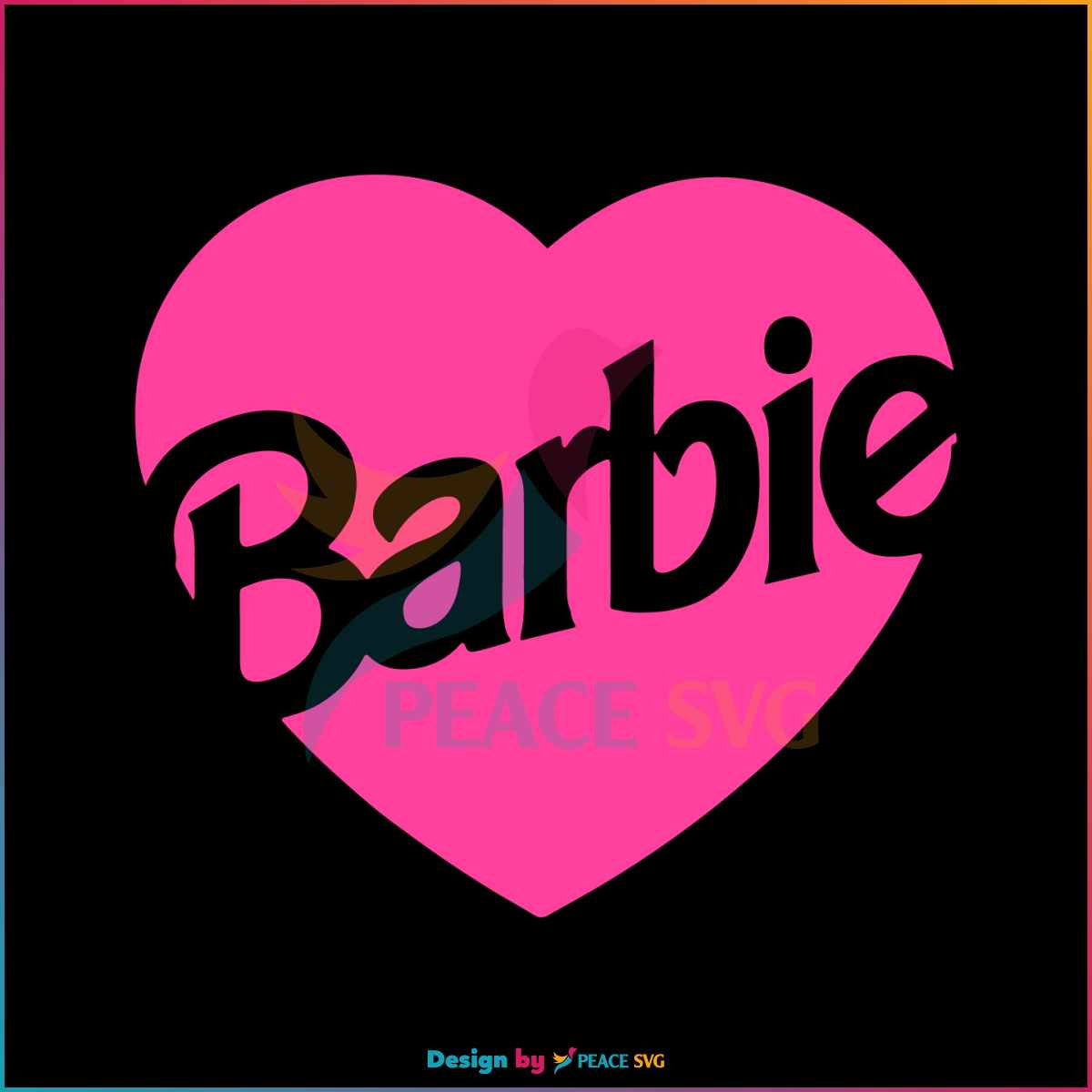 Barbie Heart Barbie Girl SVG 2023 Barbie Movie SVG » PeaceSVG