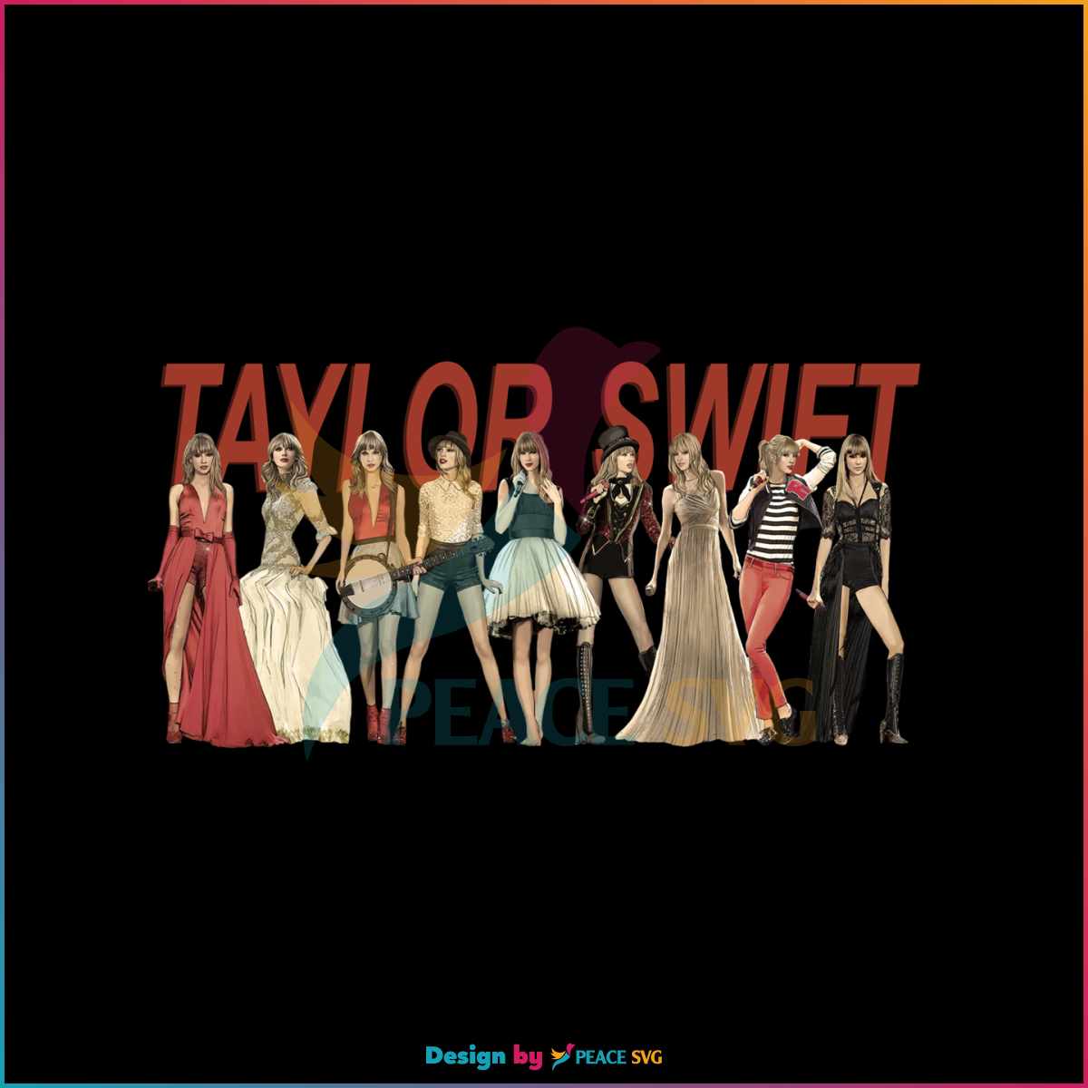 Taylor Swift The Eras Tour Outfit PNG Sublimation Download PeaceSVG