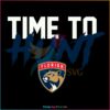 time-to-hunt-stanley-cup-playoffs-florida-panthers-slogan-svg