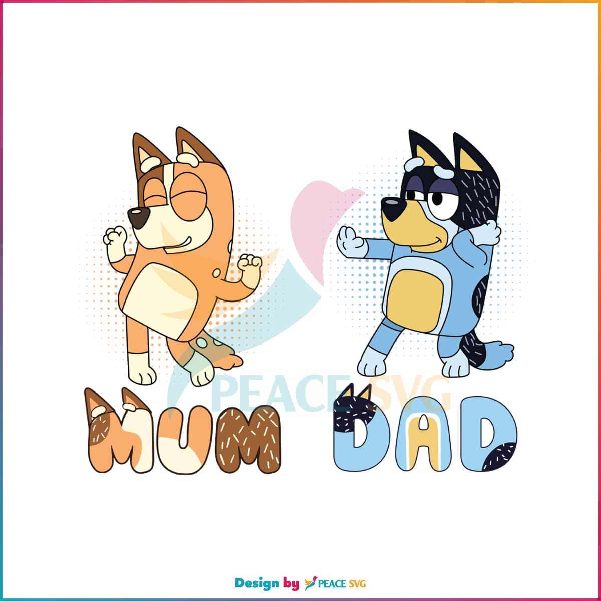cute-bluey-family-mum-and-dad-svg-cutting-digital-file