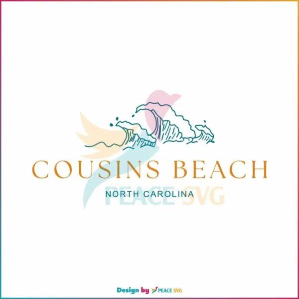 retro-cousins-beach-north-carolina-svg-cutting-digital-file