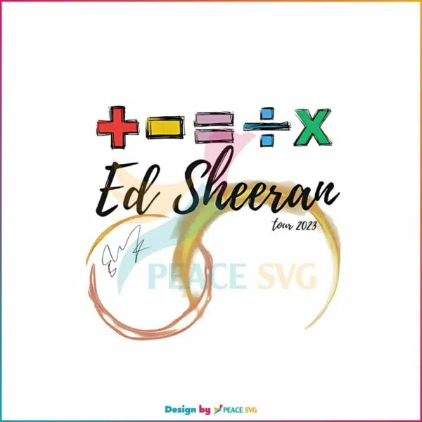 ed-sheeran-the-mathematics-tour-trendy-png-silhouette-file