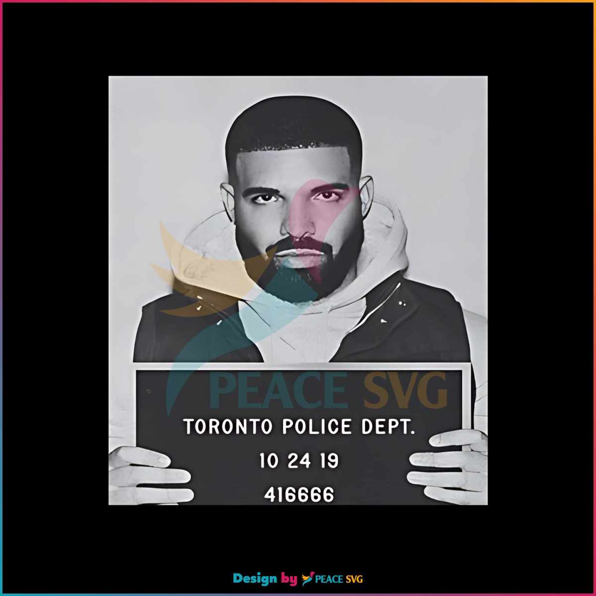 Drake Mugshot Hip Hop Music Png Sublimation Download - Peacesvg