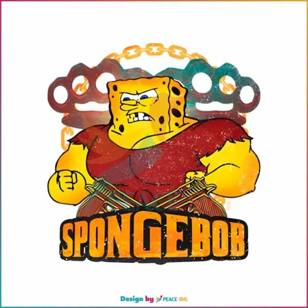 funny-parody-spongebob-gangster-png-silhouette-file