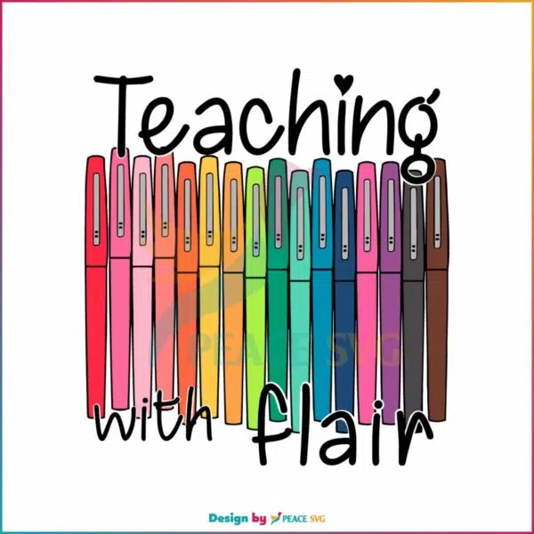 teaching-with-flair-svg-teacher-gift-svg-digital-cricut-file