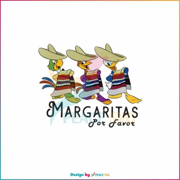 vintage-disney-margarita-the-three-caballeros-png-download