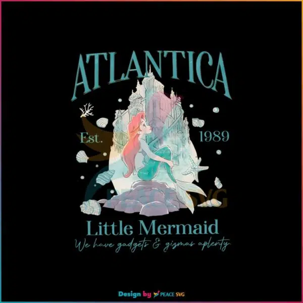 vintage-90s-disney-little-mermaid-png-atlantica-little-mermaid-png