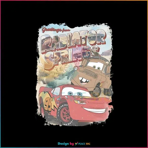 retro-disney-greetings-from-radiator-spring-mcqueen-png