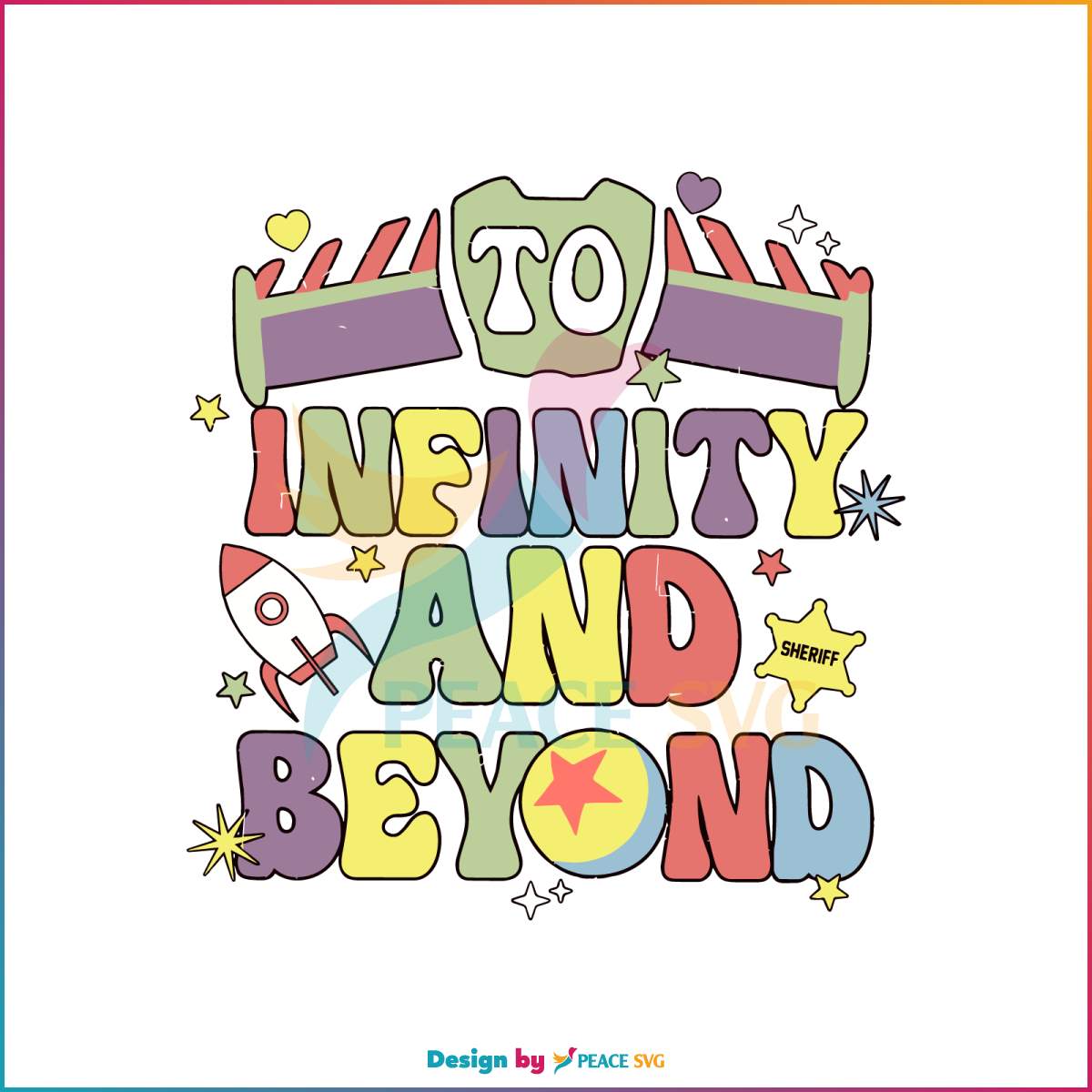 To Infinity And Beyond Svg Disney Buzz Lightyear Svg Digital Files ...