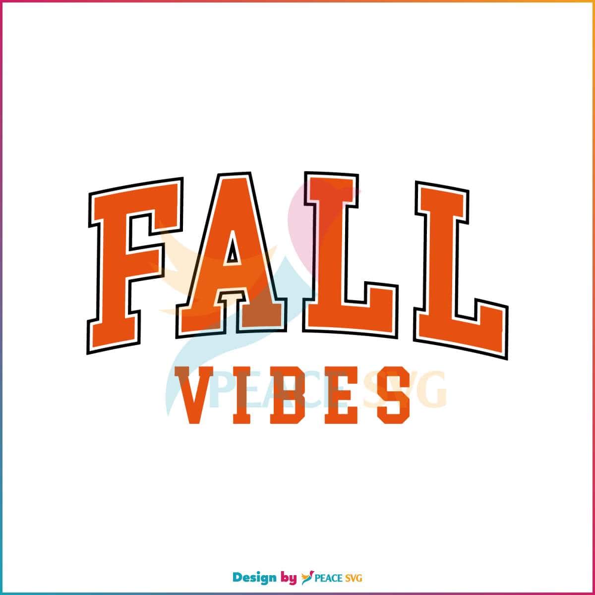 Retro Fall Vibes Happy Halloween SVG Graphic Design File » PeaceSVG