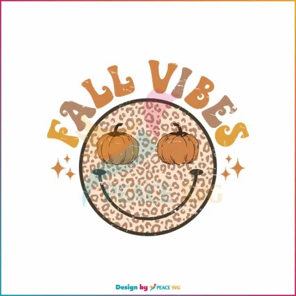 retro-grovy-fall-vibes-leopard-face-svg-digital-cricut-file