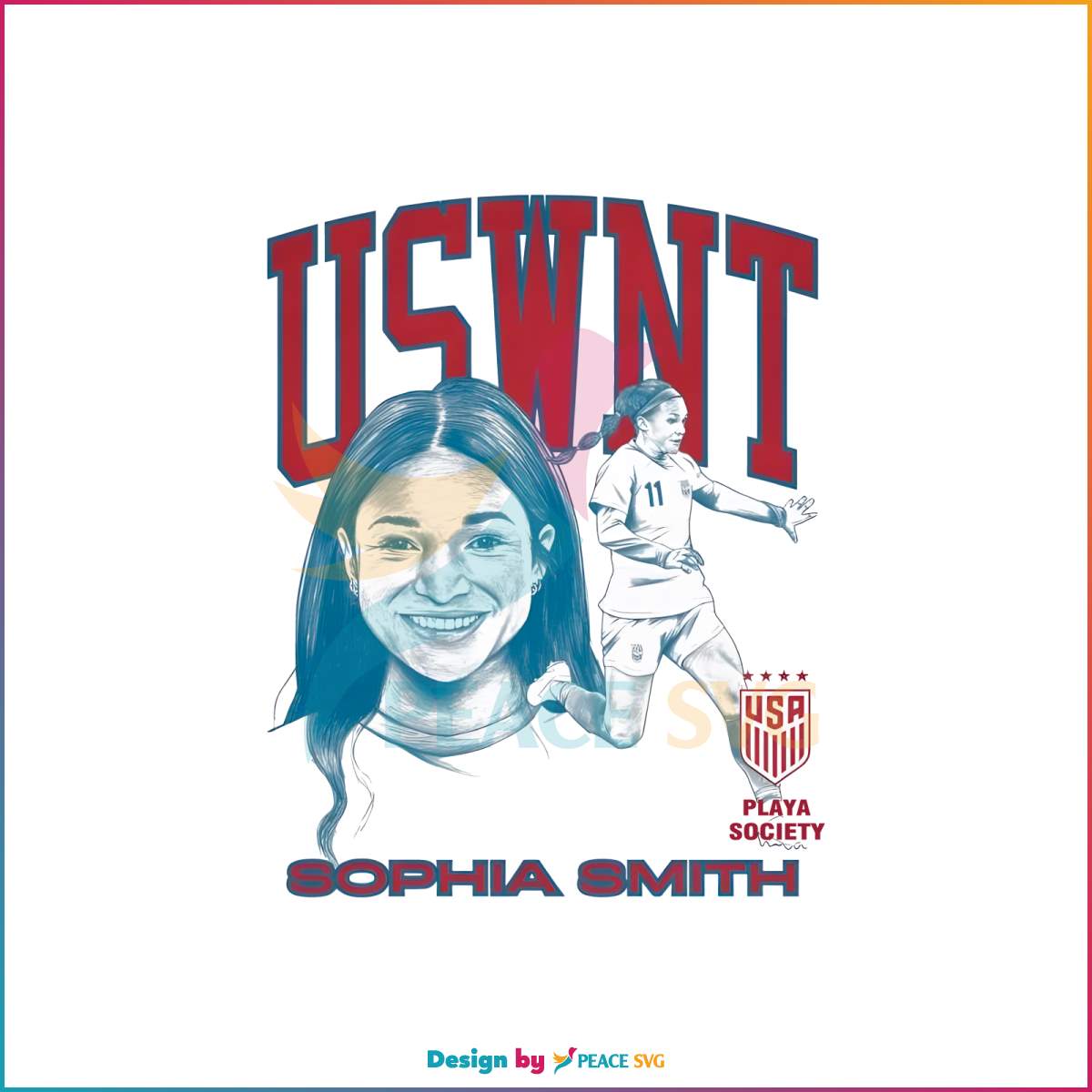 uswnt-sophia-smith-womens-world-cup-png-silhouette-file