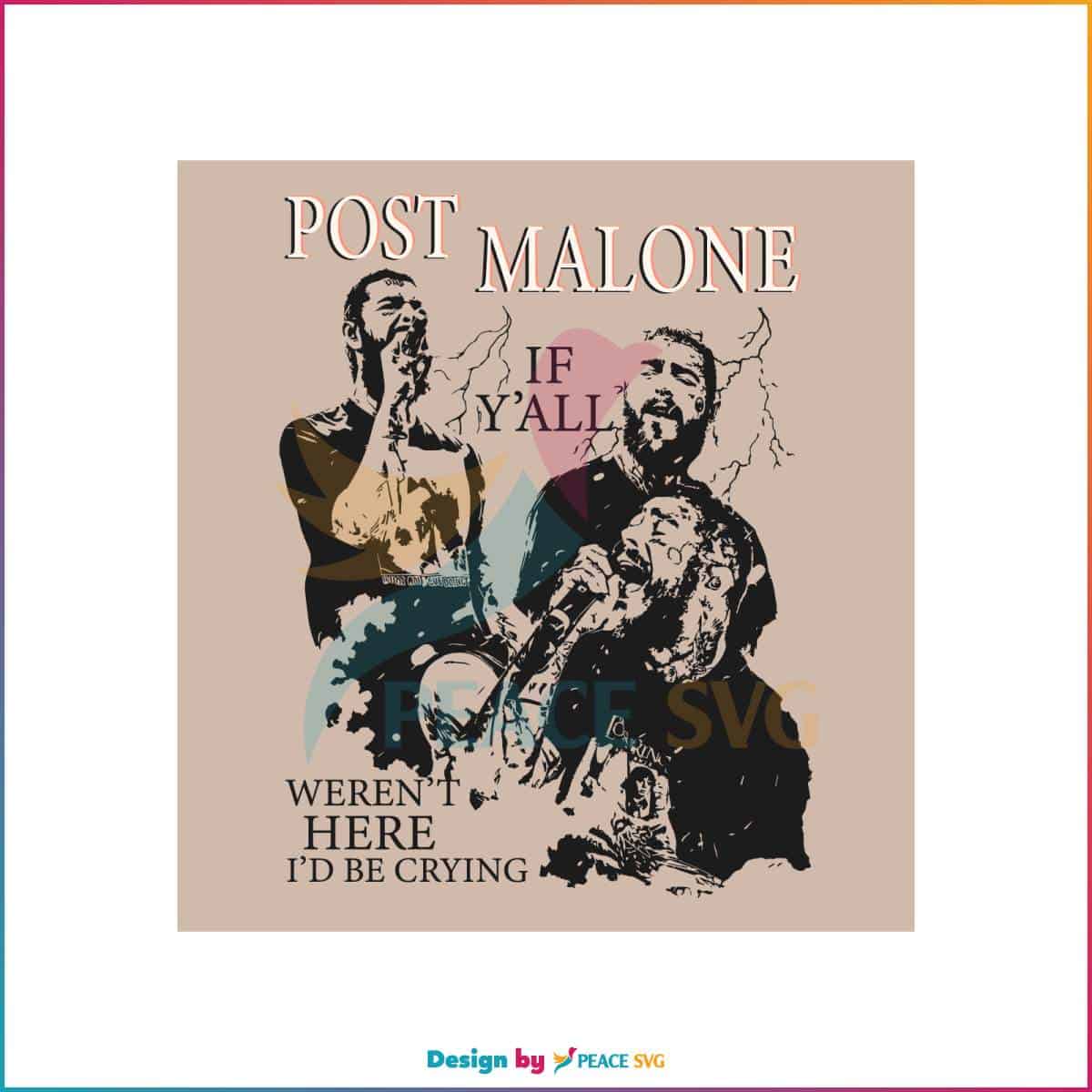 vintage-post-malone-2023-tour-png-sublimation-download