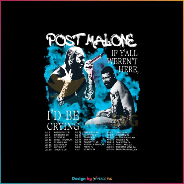 vintage-post-malone-2023-tour-png-sublimation-download