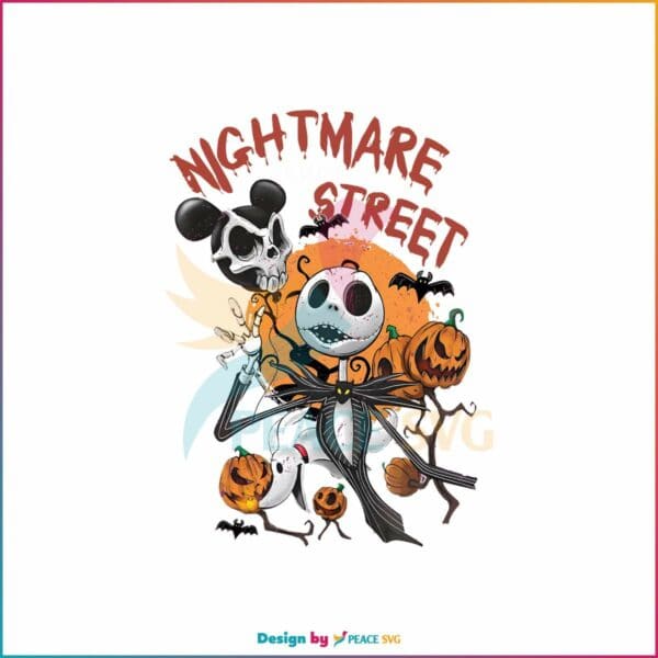 vintage-the-nightmare-on-main-street-halloween-pumpkin-png