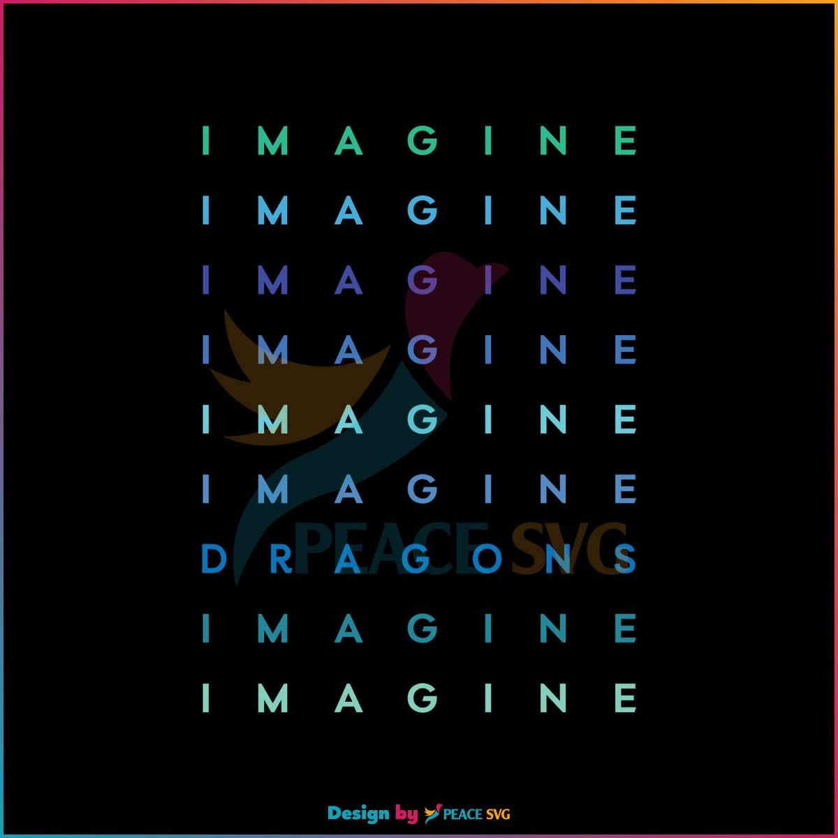 vintage-imagine-dragons-font-lightning-thunder-svg-file