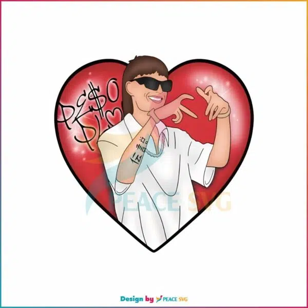 double-p-tour-2023-png-peso-pluma-heart-png-download