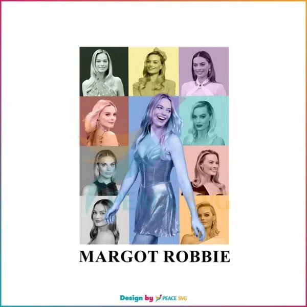 trendy-margot-robbie-the-eras-tour-inspired-png-download