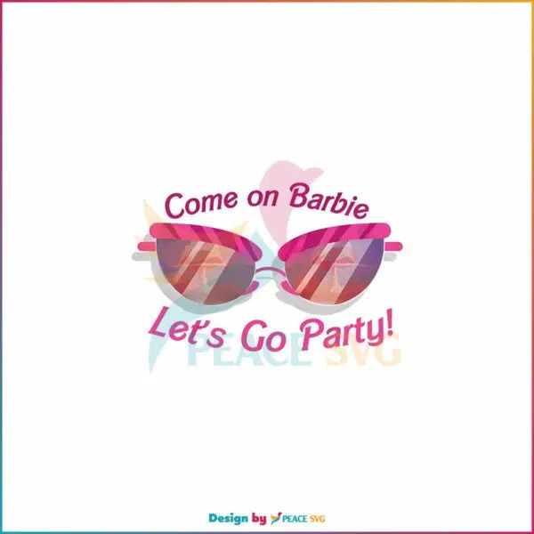 come-on-barbie-pink-glasses-png-sublimation-download