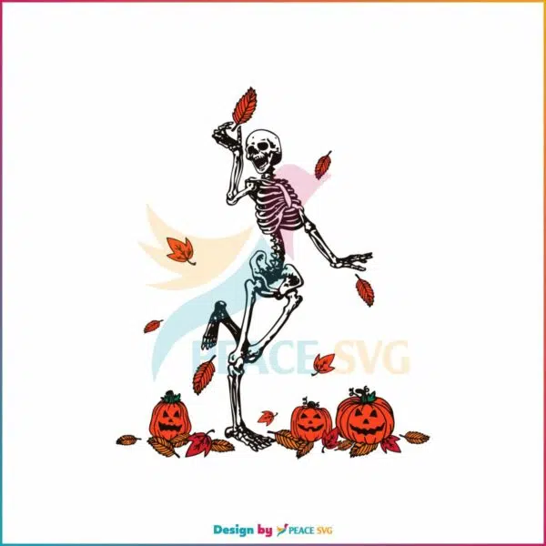 dancing-skeleton-and-pumpkins-svg-happy-fall-svg-file